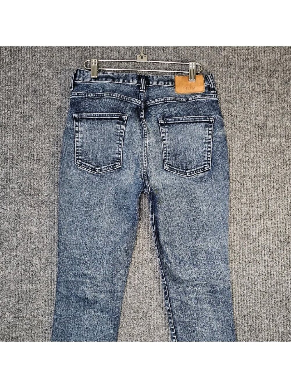 Moussy Vintage whiskers Jeans 025dac12-2230 Made in Japan Blue sz 29 fits 27x 27 - Picture 4 of 7